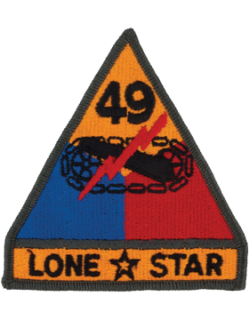 49th Armored Division Patch Full Color Dress Patch