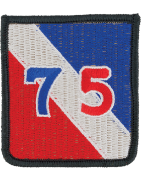 75th Infantry Division Patch - Genuine WWII - Closeout Buy Now and Save !