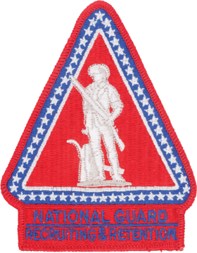 National Guard Recruiting & Retention Full Color Dress Patch