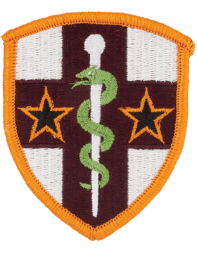 USAR Medical Command Patch - Full Color Dress Patch
