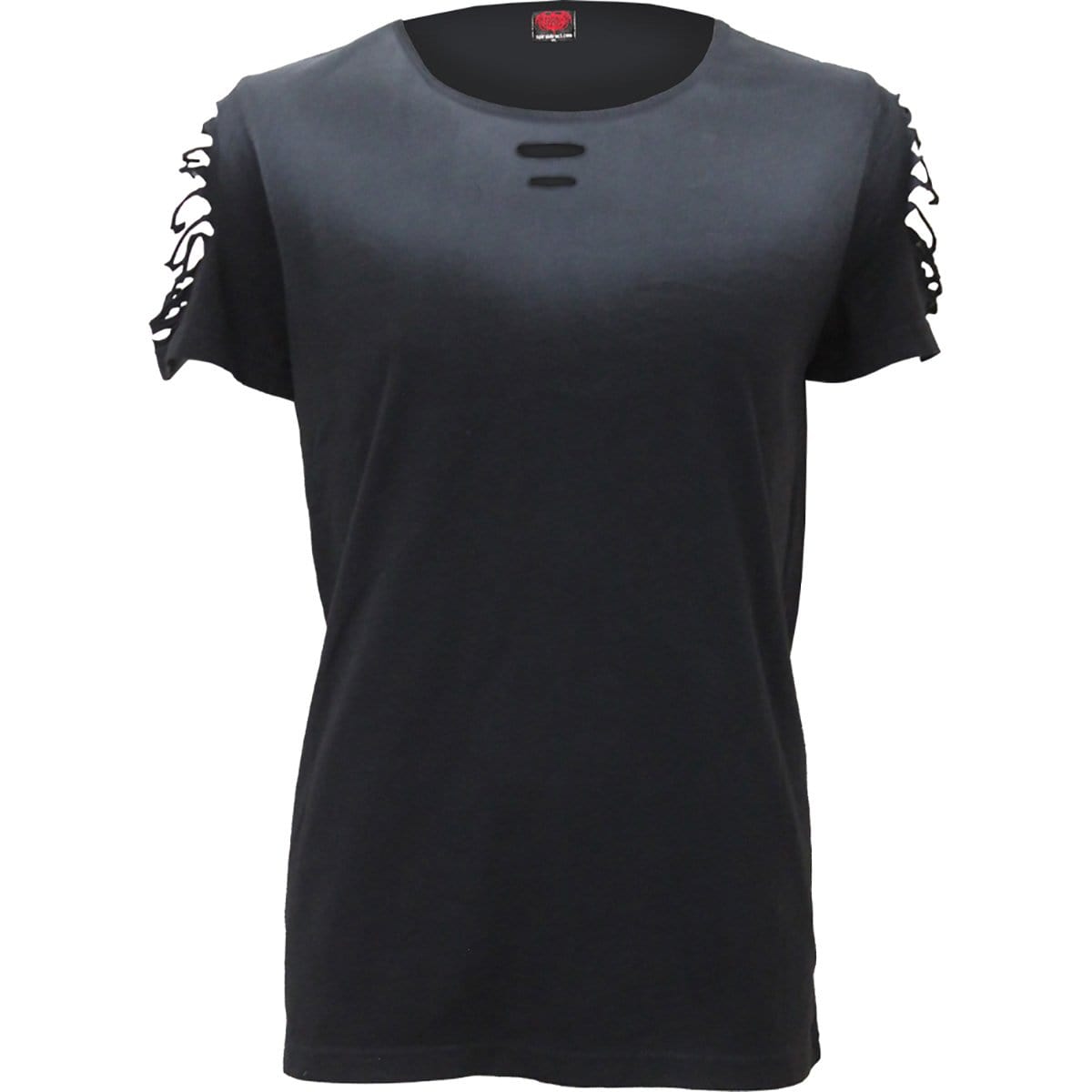 URBAN FASHION - Distressed Spray On Baggy Top