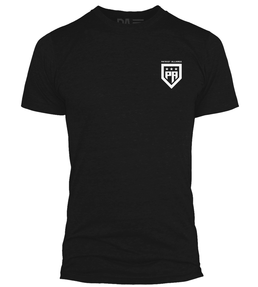 Patriot Alliance Shield T-Shirt - Black