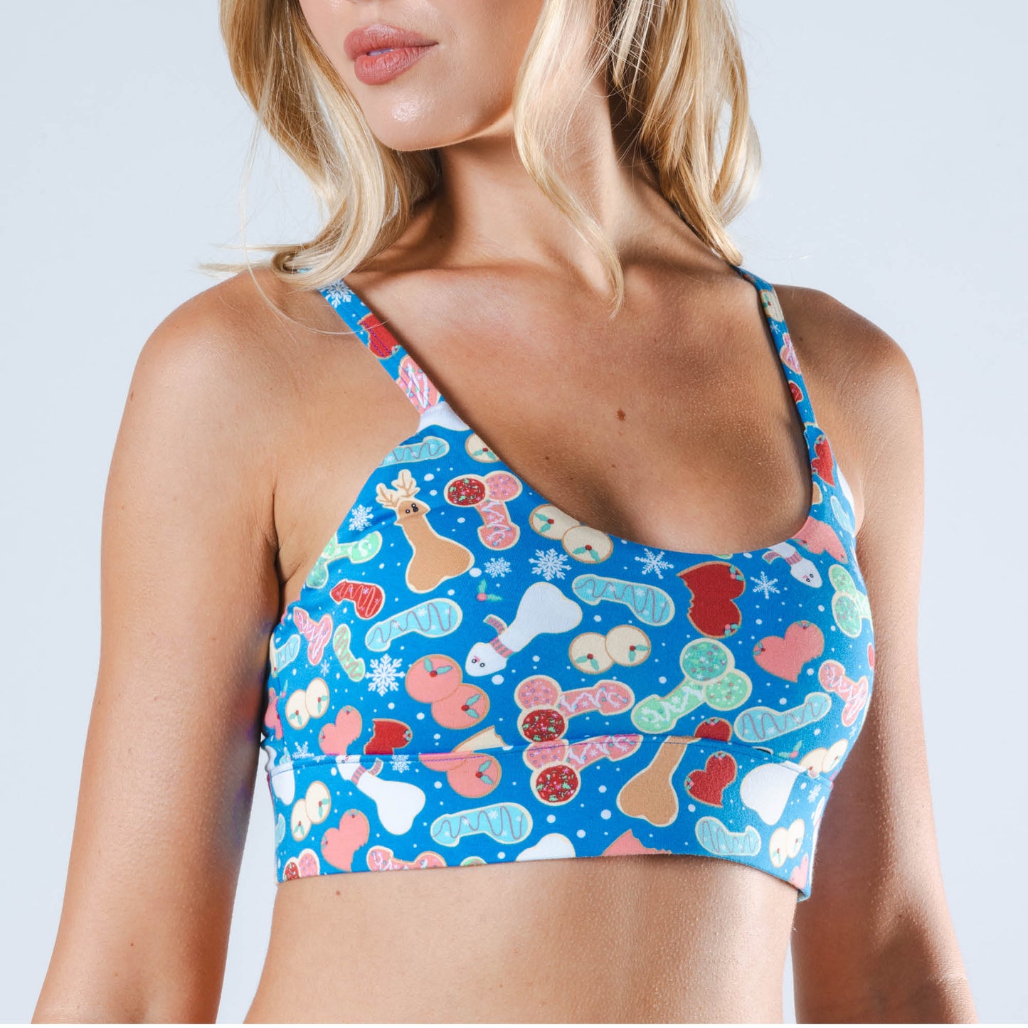 The Baked Goodies | Christmas Cookies Boob Hammock™ Scoop Bralette