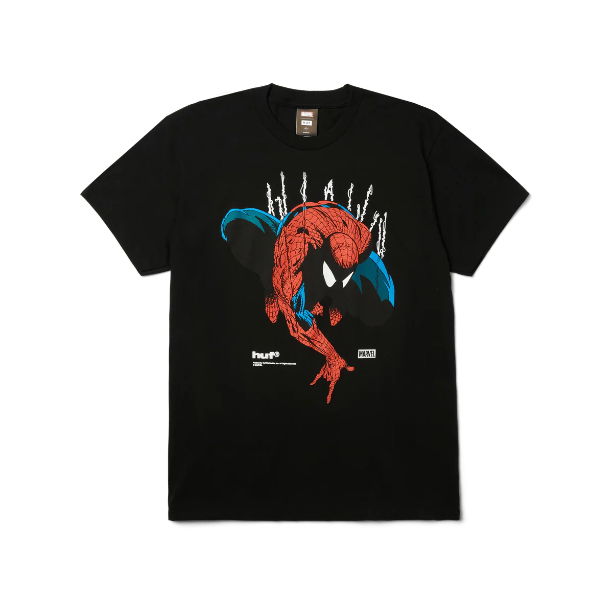 HUF x Marvel Spider-Man Perceptions SS T-Shirt - Black