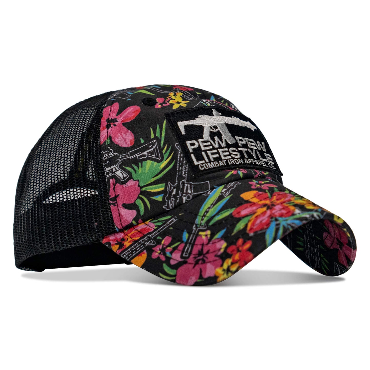 Ripstop Pew Pew Lifesyle Patch Low Profile Snapback Hat