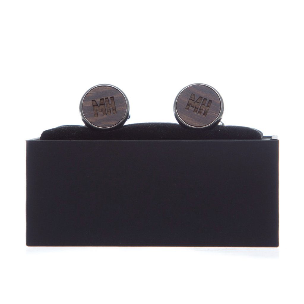 Cufflink & Tie Bar Set - Sandalwood