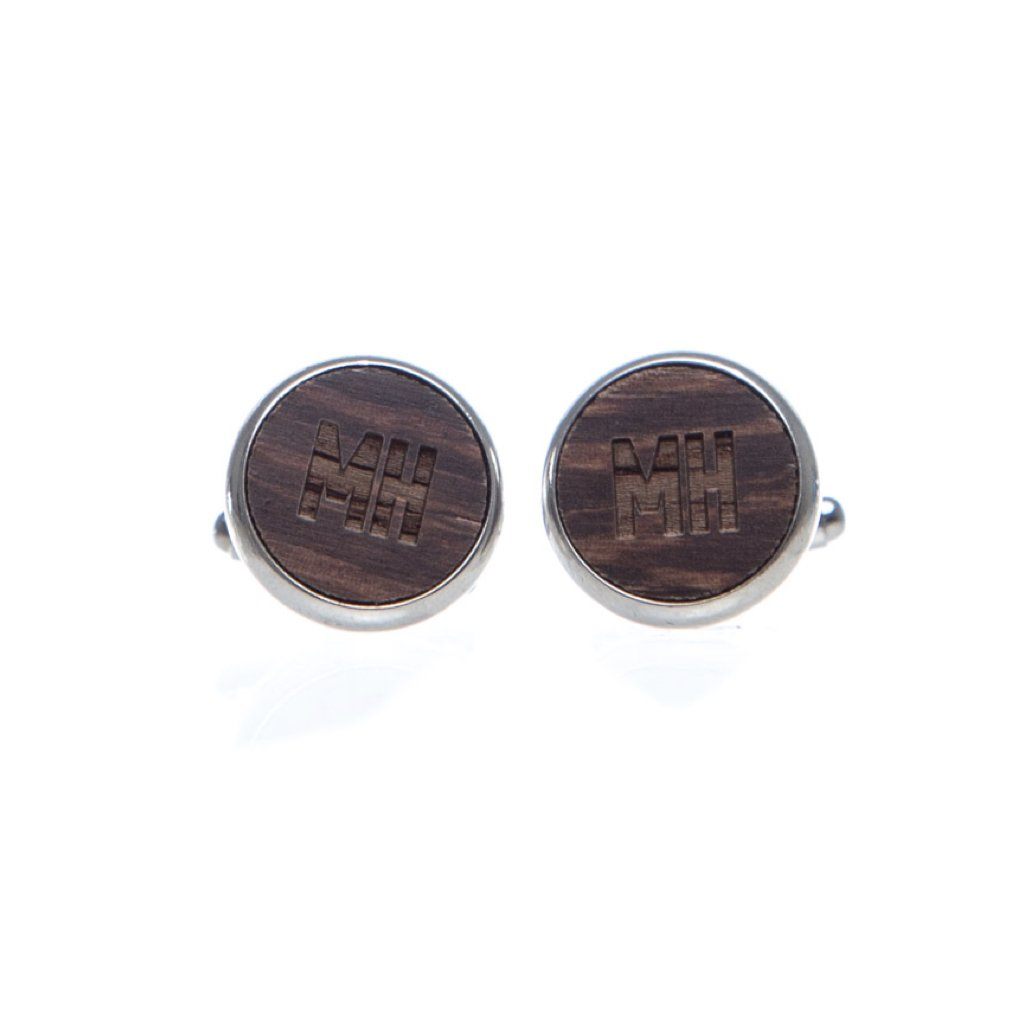 Cufflink & Tie Bar Set - Sandalwood