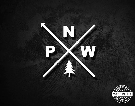 PNW (Pacific Northwest) Pine Tree Decal