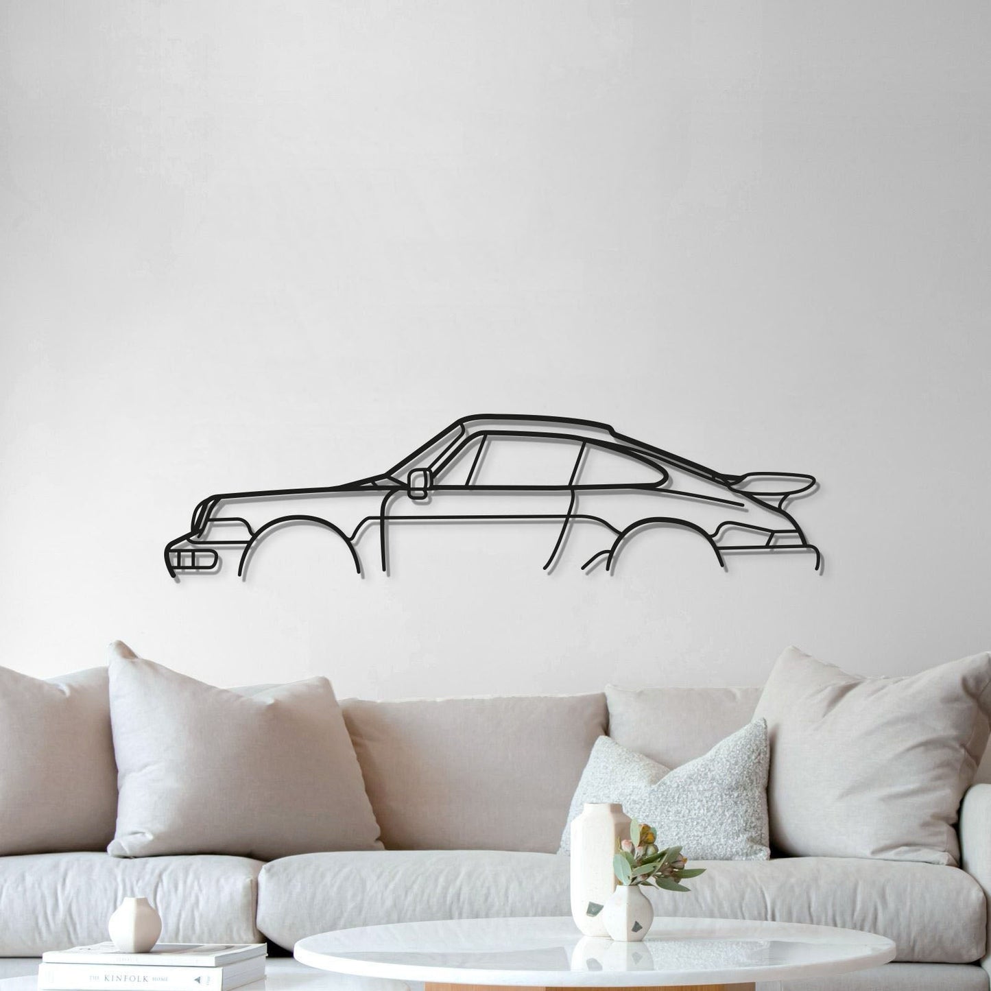 911 964 C2 Metal Car Wall Art - MT0844