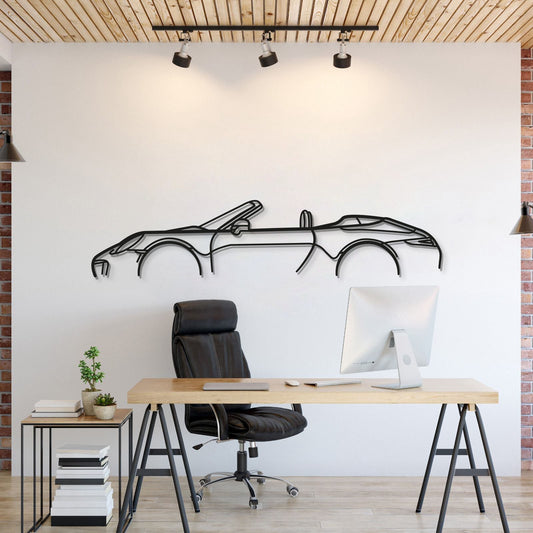 911 Model 991 Metal Car Wall Art - MT0863