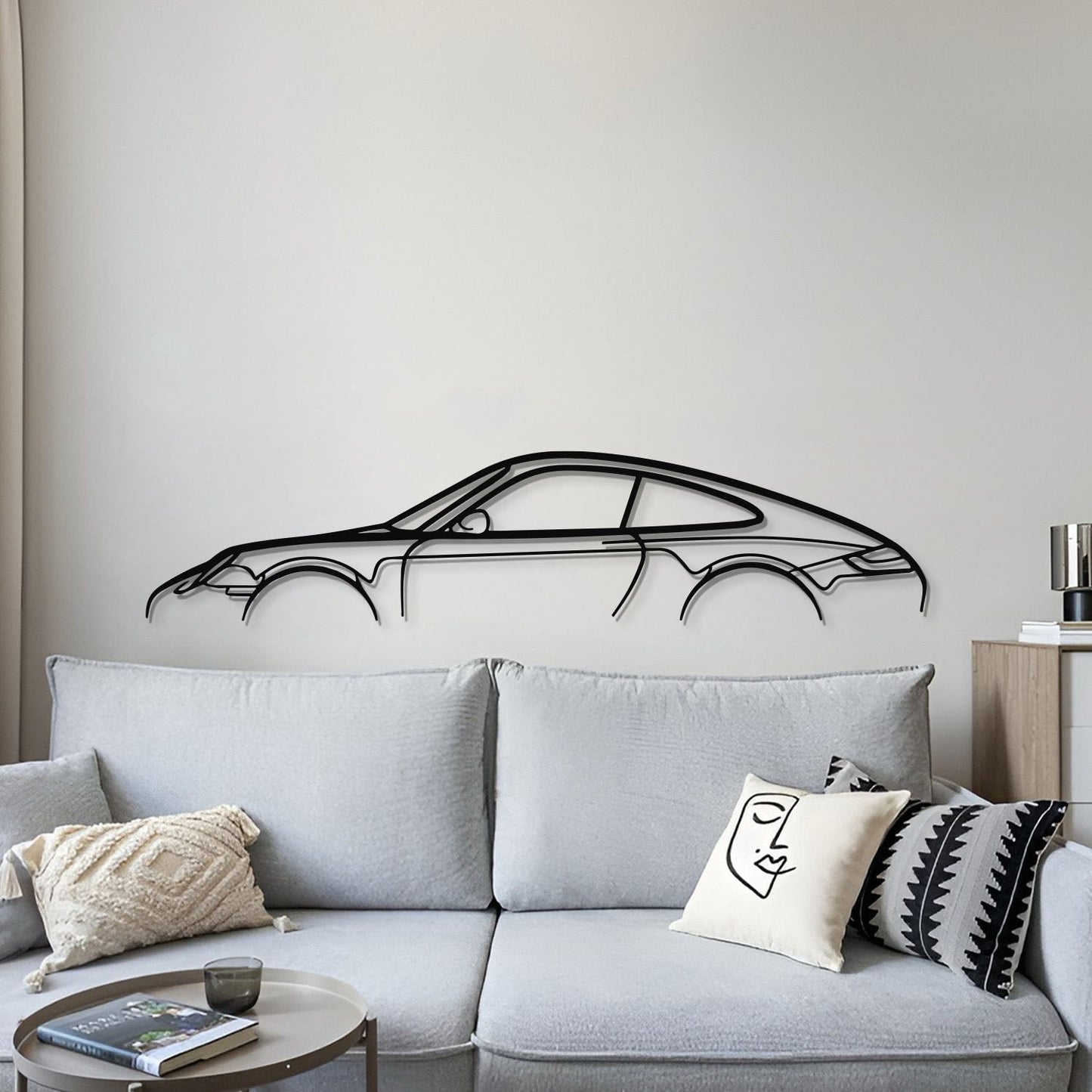 911 Model 997 Metal Car Wall Art - MT0868