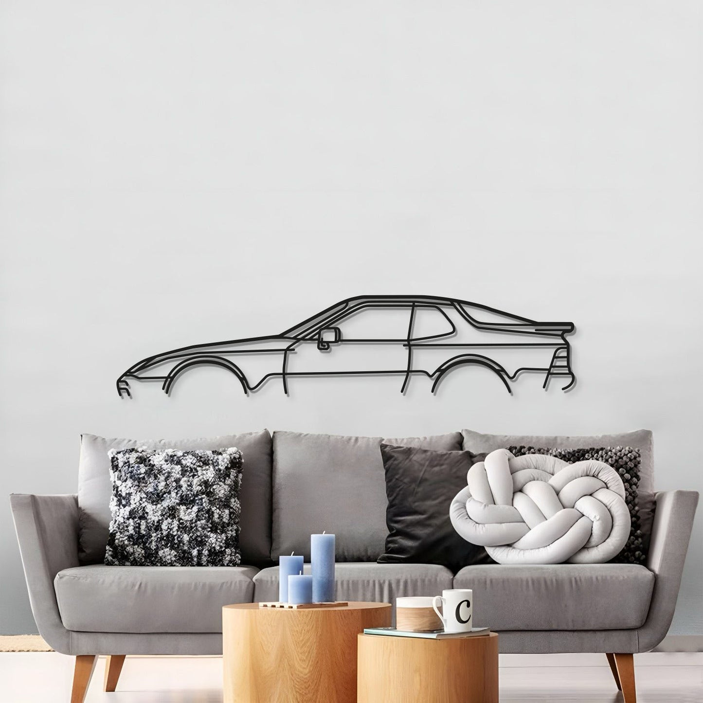 944 Metal Car Wall Art - MT0882