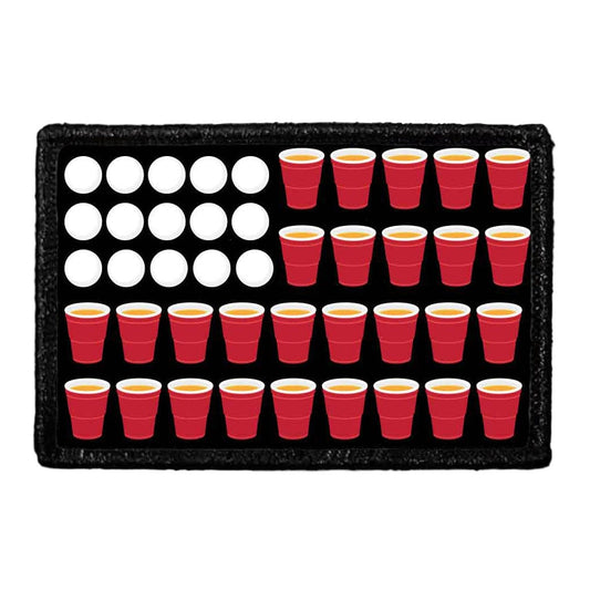 Beer Pong Flag - Beer - Removable Patch