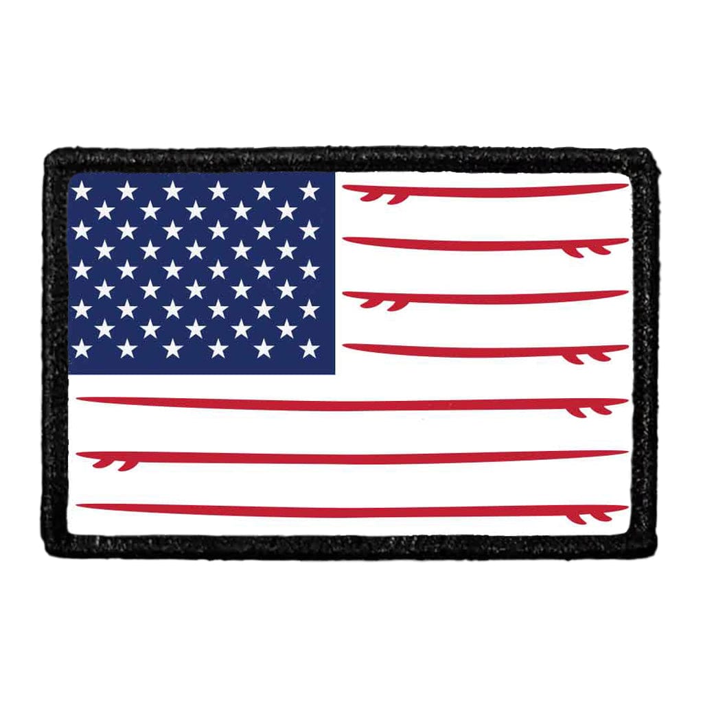 US Flag - Surfboards - Color - Removable Patch