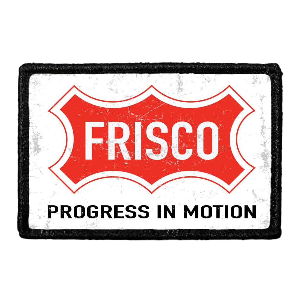 Frisco City Flag - Color - Distressed - Removable Patch