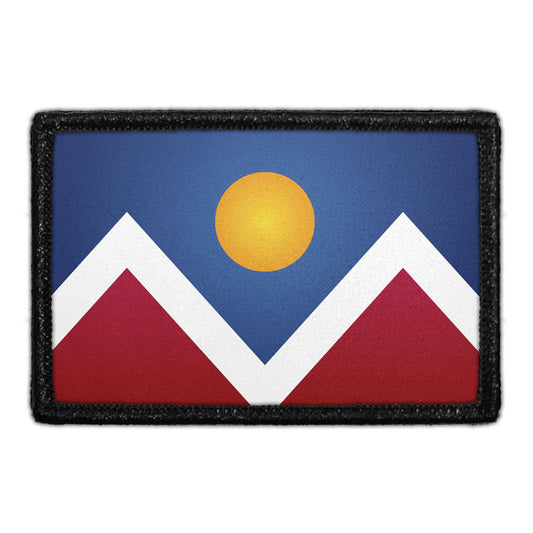 Denver City Flag - Color - Removable Patch