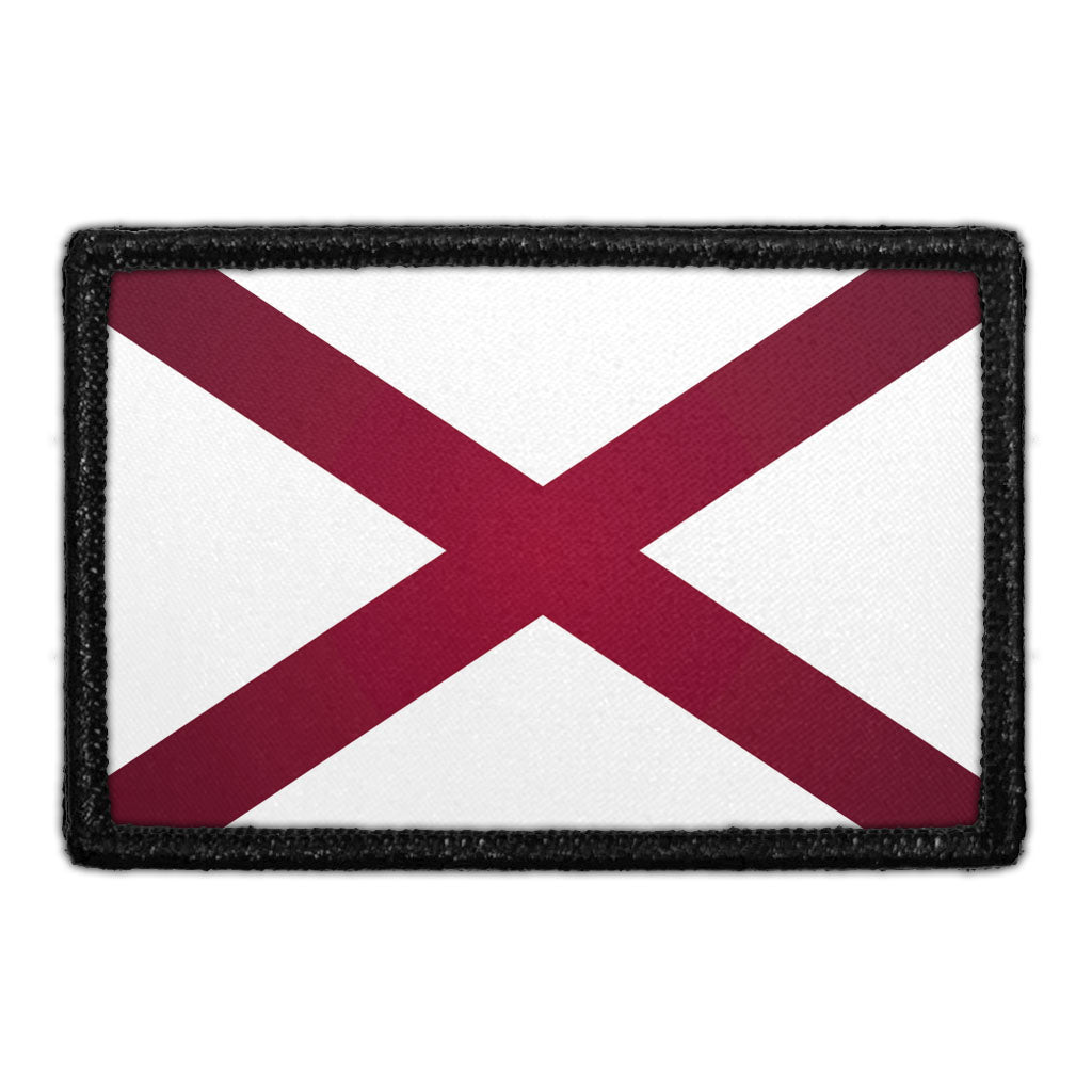 Alabama State Flag - Color - Removable Patch