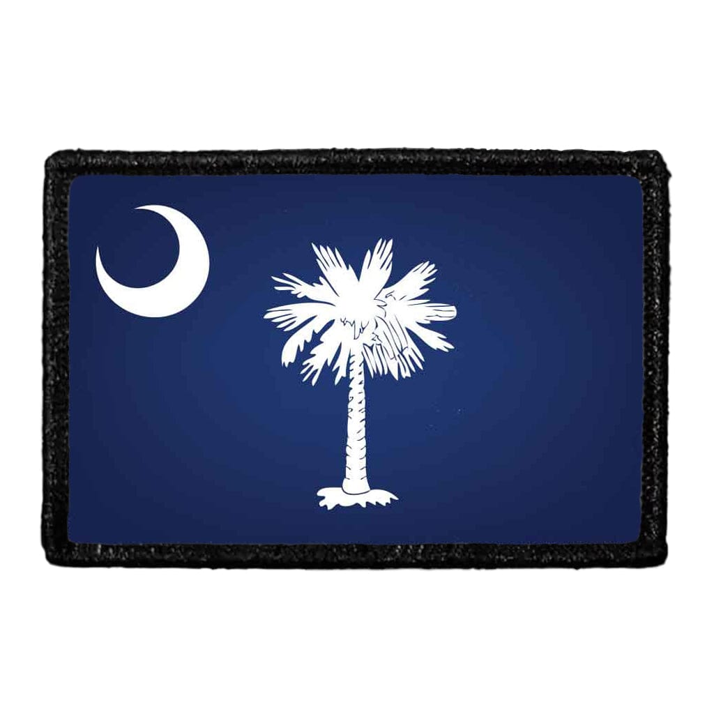 South Carolina State Flag - Color - Removable Patch