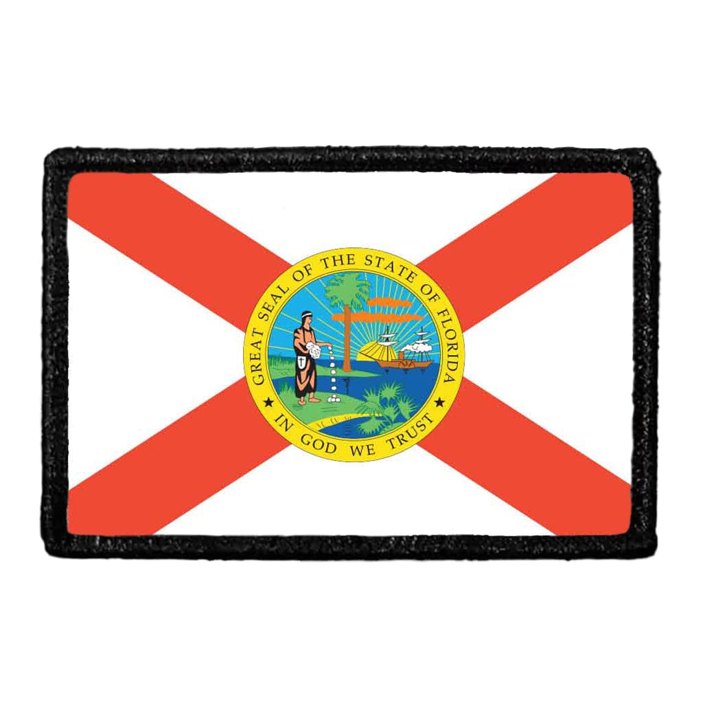 Florida State Flag - Color - Removable Patch