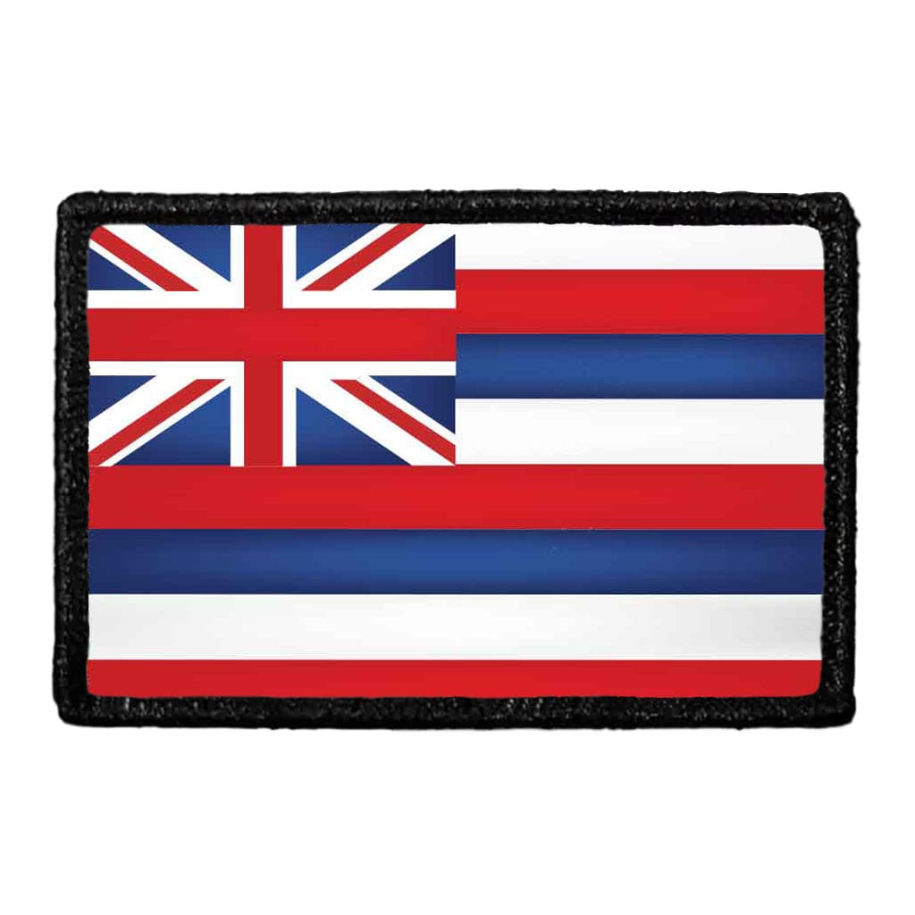 Hawaii State Flag - Color - Removable Patch