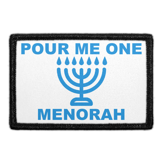 Pour Me One Menorah - Removable Patch