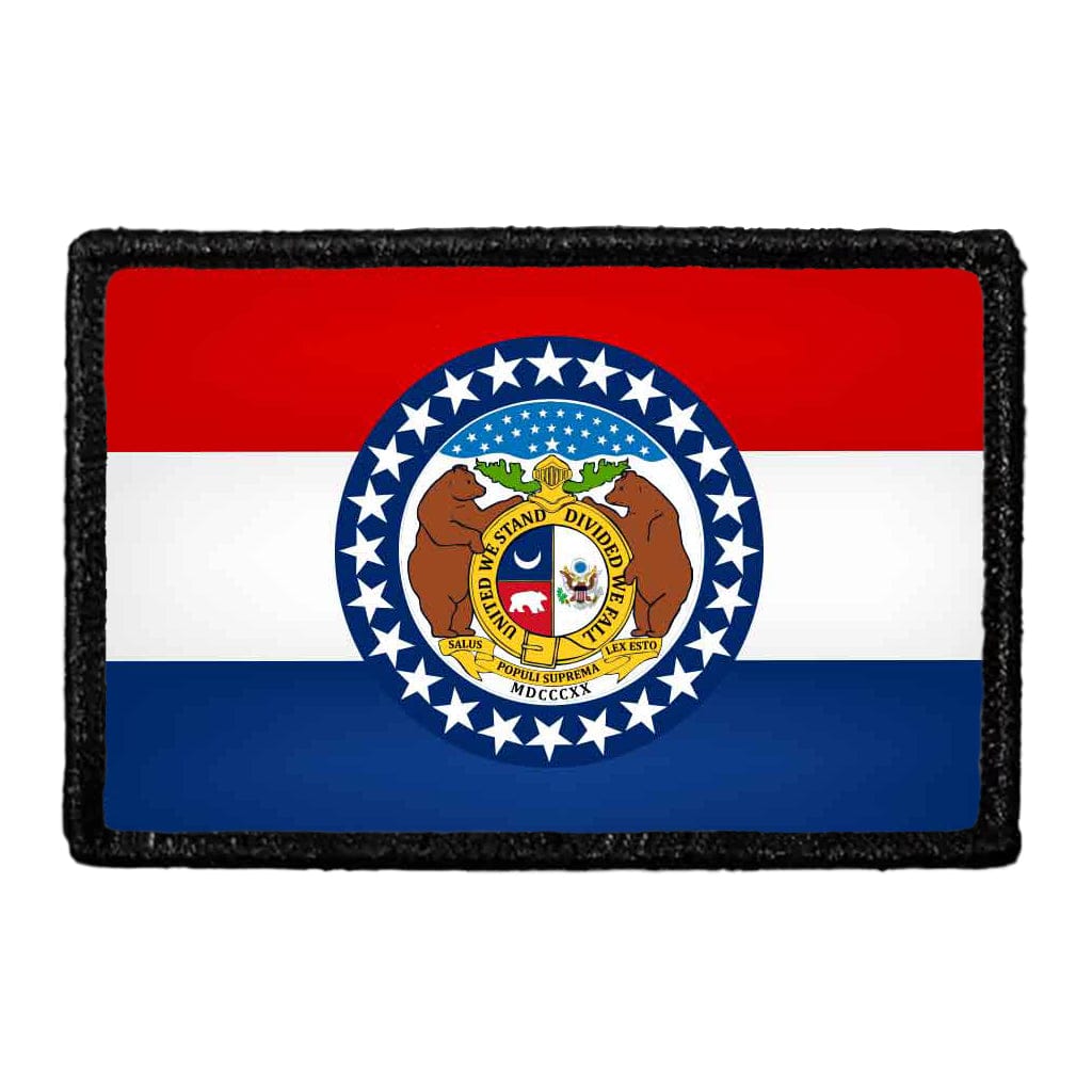 Missouri State Flag - Color - Removable Patch