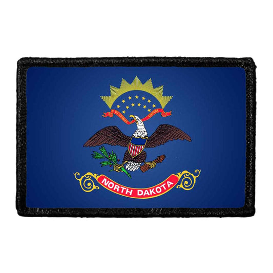 North Dakota State Flag - Color - Removable Patch