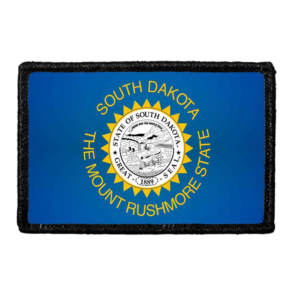 South Dakota State Flag - Color - Removable Patch