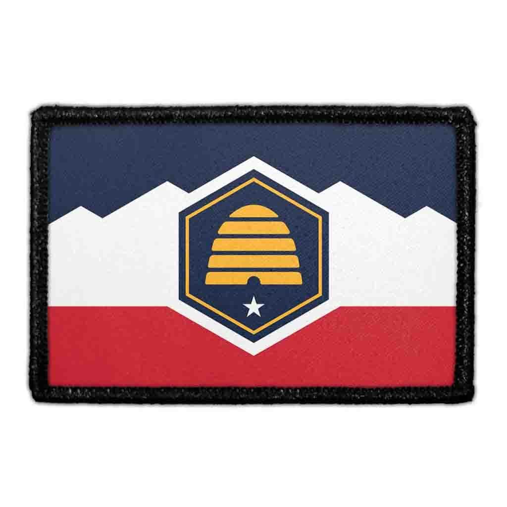 Utah State Flag - Color - Removable Patch