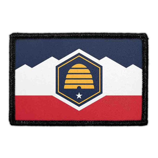 Utah State Flag - Color - Removable Patch