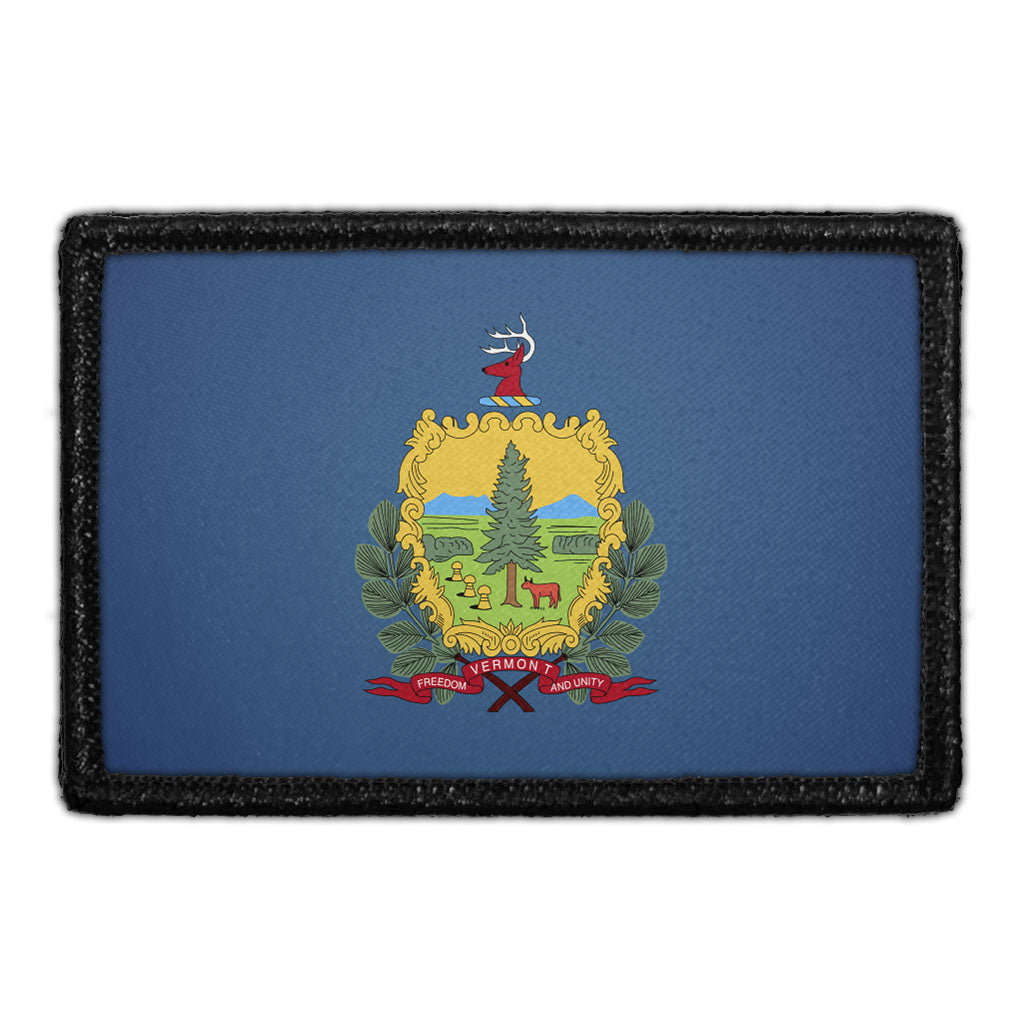 Vermont State Flag - Color - Removable Patch