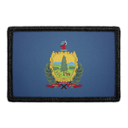 Vermont State Flag - Color - Removable Patch