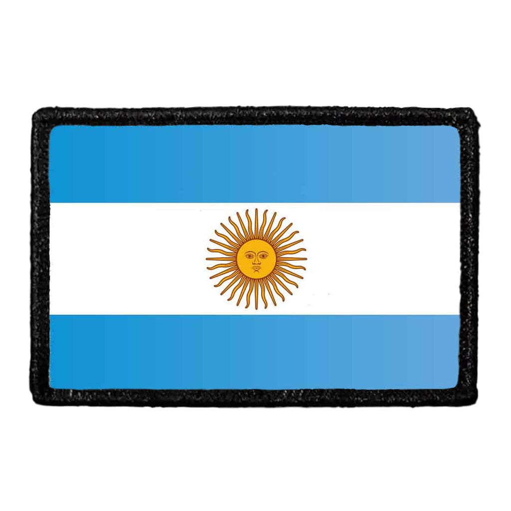 Argentina Flag - Color - Removable Patch
