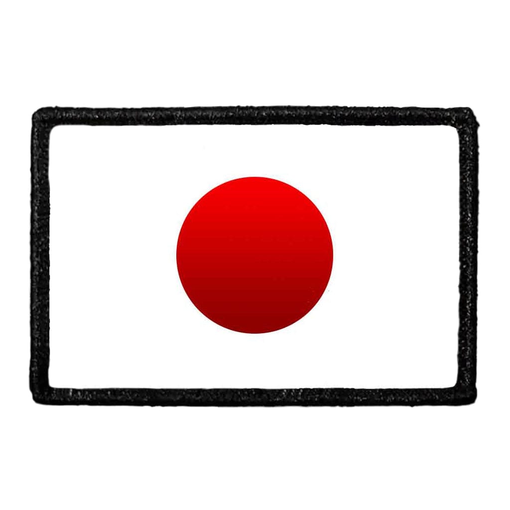Japan Flag - Color - Removable Patch