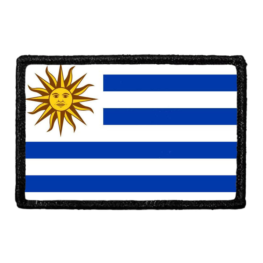 Uruguay Flag - Color - Removable Patch