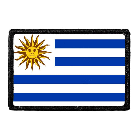 Uruguay Flag - Color - Removable Patch