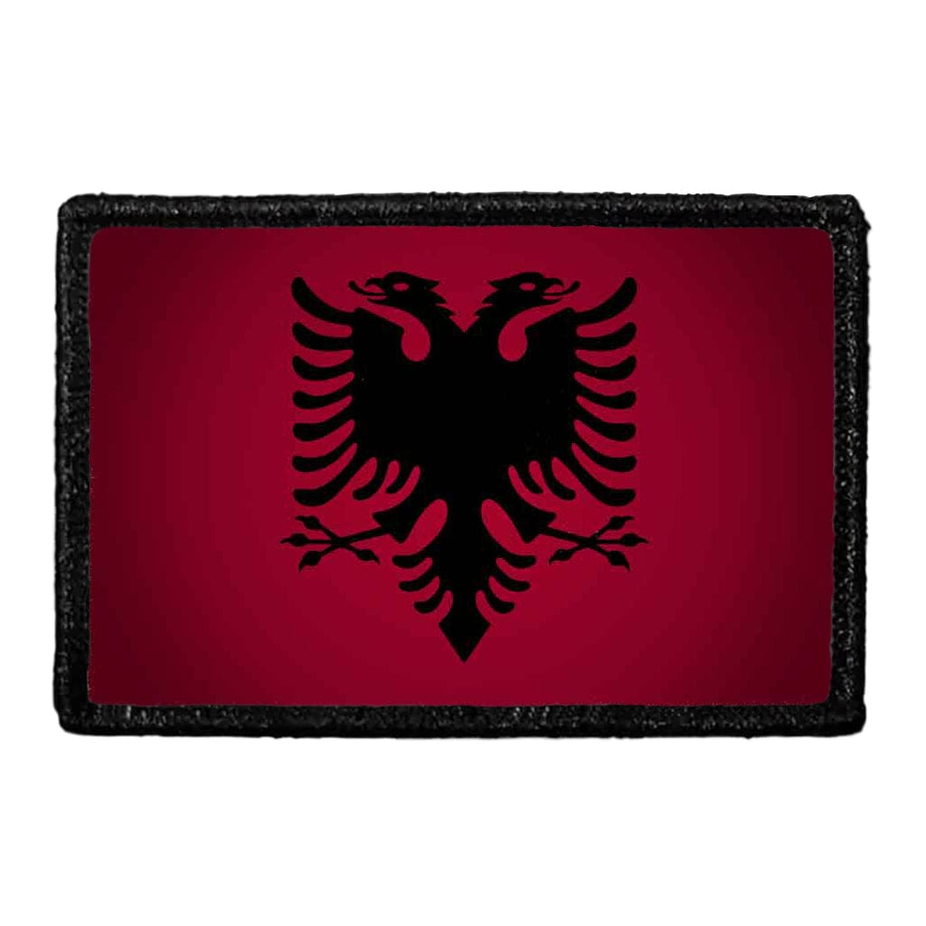 Albania Flag - Color - Removable Patch
