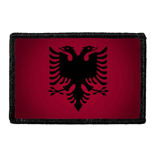 Albania Flag - Color - Removable Patch