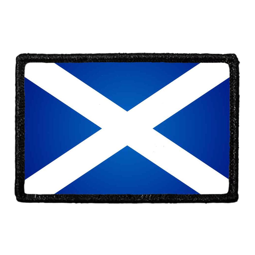 Scotland Flag - Color - Removable Patch