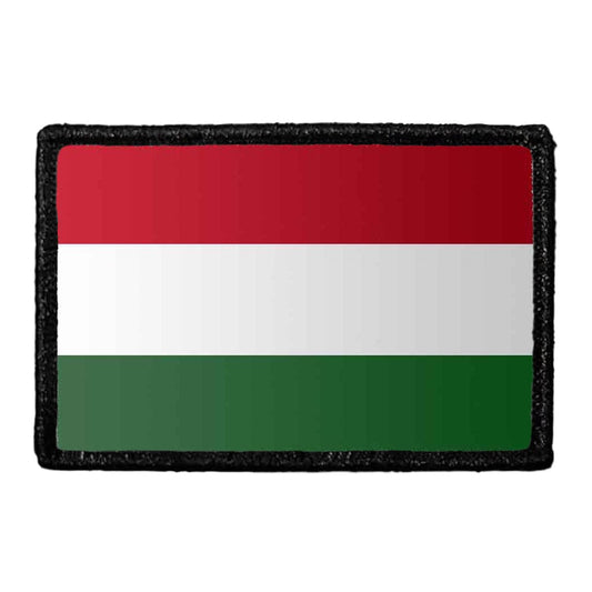 Hungary Flag - Color - Removable Patch