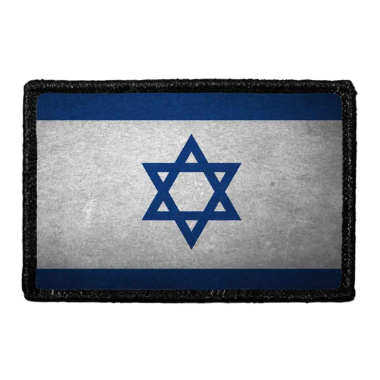 Israel Flag - Color - Distressed - Removable Patch