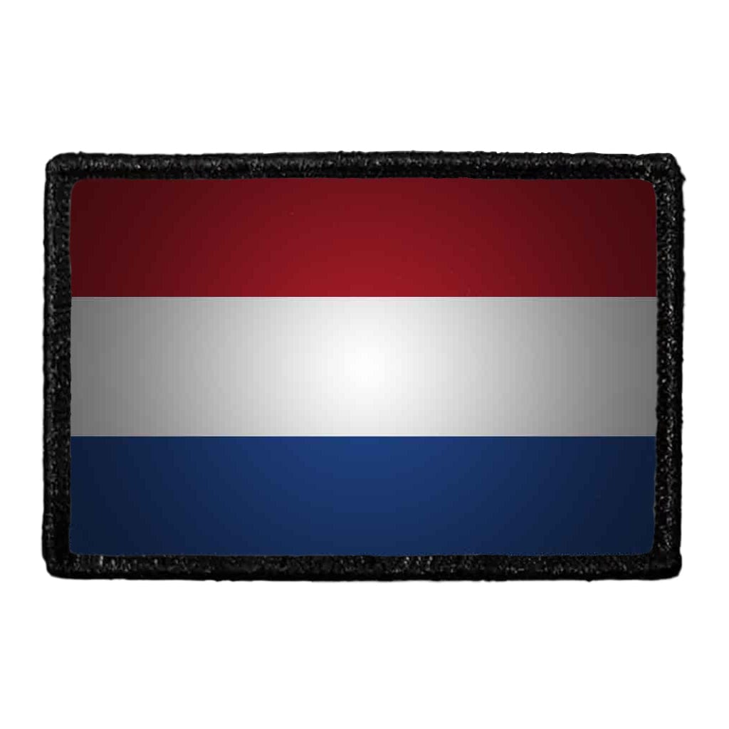 Netherlands Flag - Color - Removable Patch