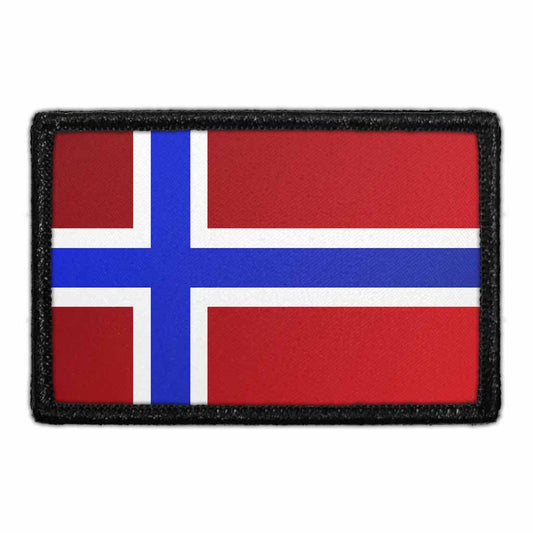 Norway Flag - Color - Removable Patch