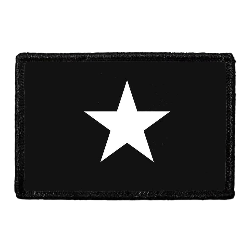Vietnam Flag - Black and White - Removable Patch
