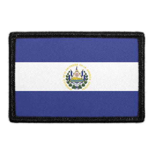 El Salvador Flag - Color - Removable Patch