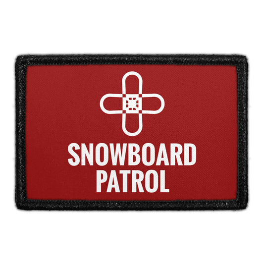 Snowboard Patrol - Removable Patch
