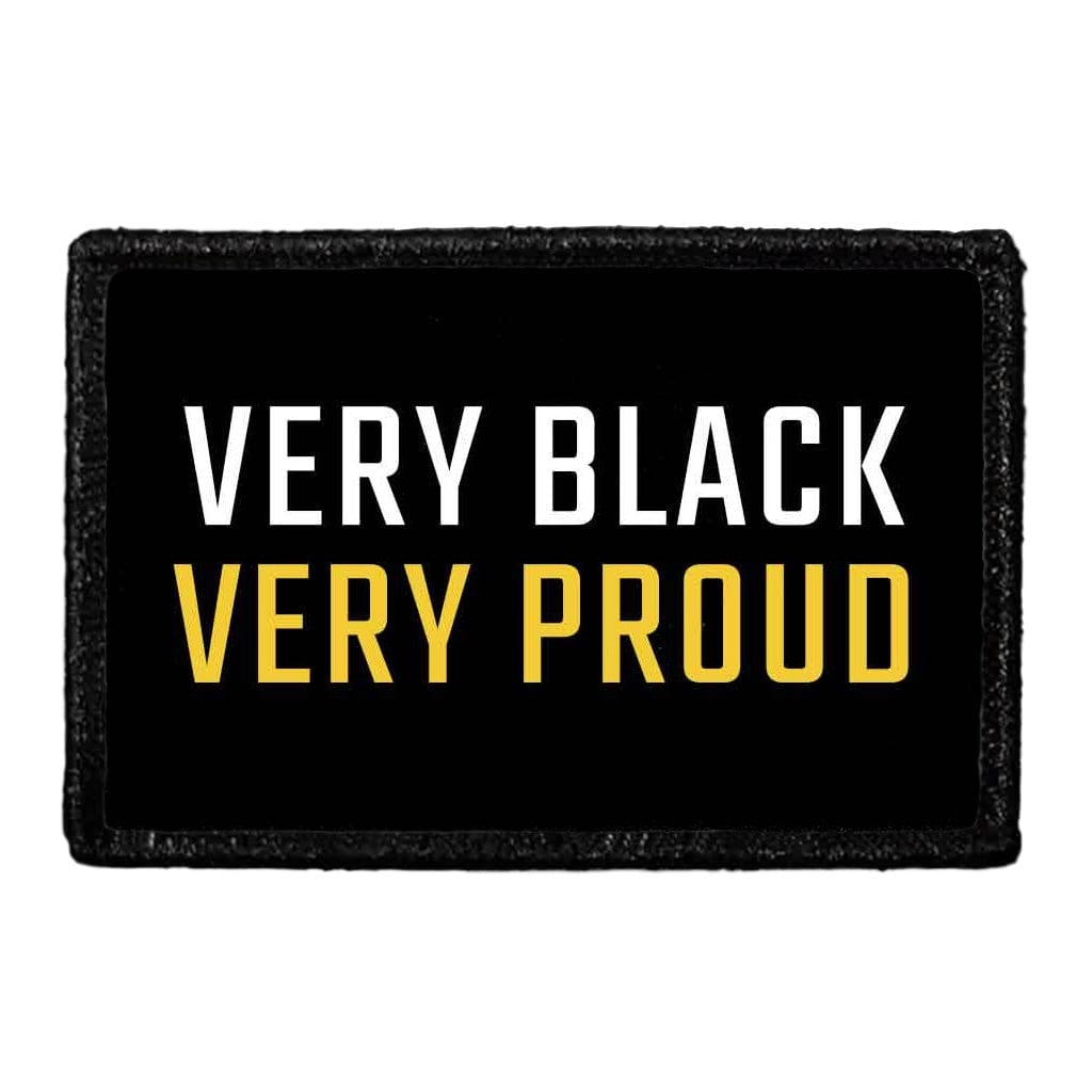 Very Black - Very Proud - Removable Patch