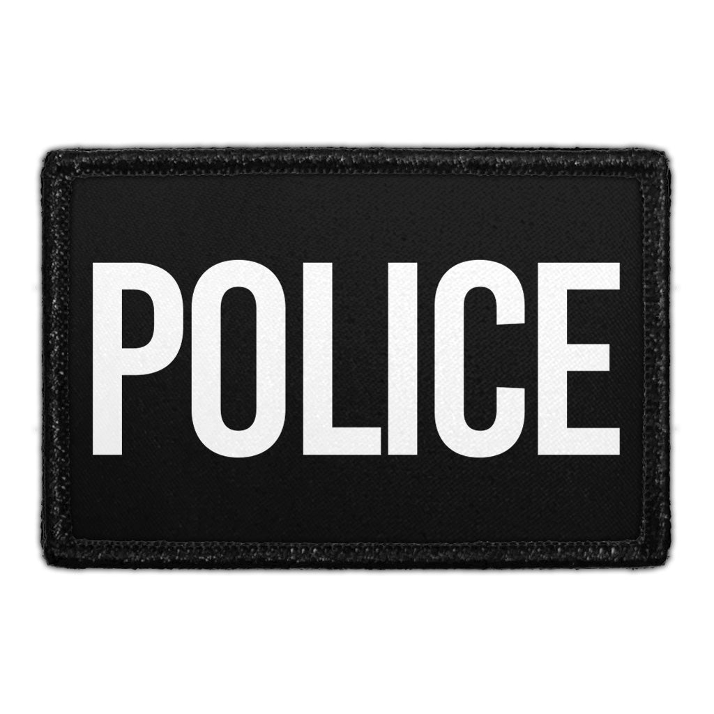 Police - Removable Patch