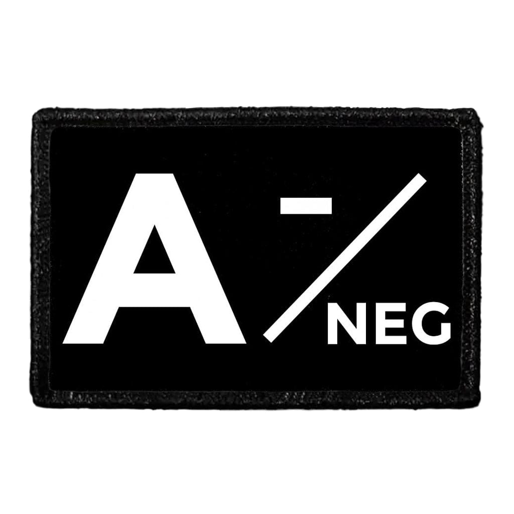 A- Negative Blood Type - Removable Patch