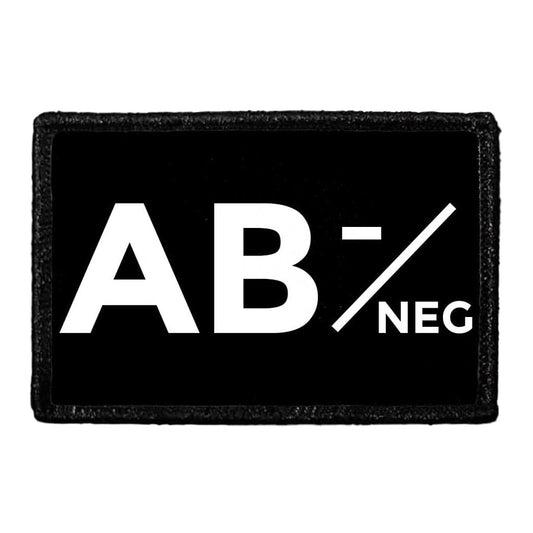AB- Negative Blood Type - Removable Patch